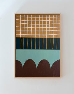 Opera d'arte contemporanea Geometria Colori Pastello Artista spagnola Mariona Espinet