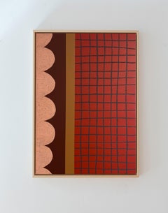 Opera d'arte Geometria Colori Terra Artista contemporanea spagnola Mariona Espinet