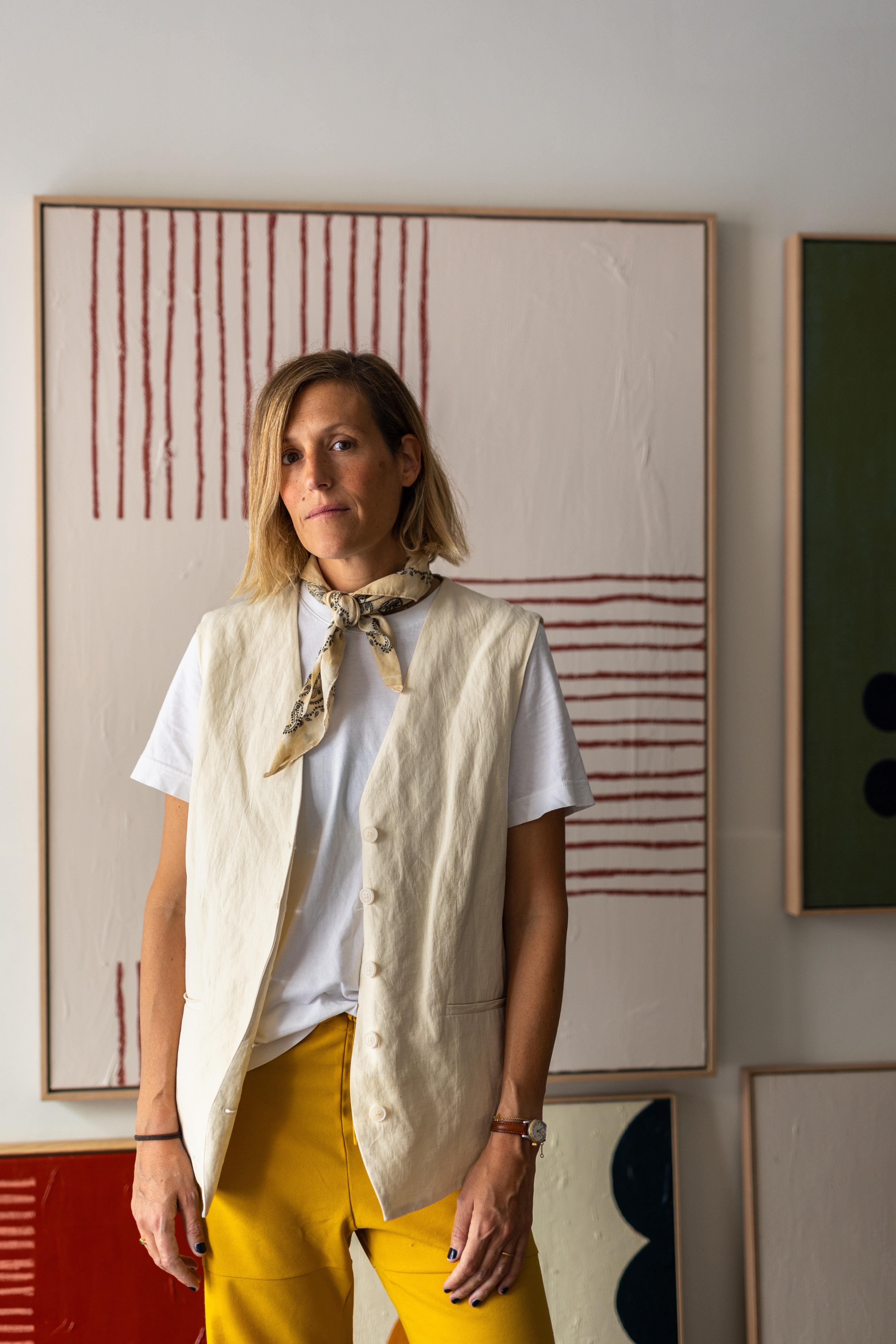 Opera d'arte Geometria e colori dell'artista spagnola Mariona Espinet 2023 in vendita 6