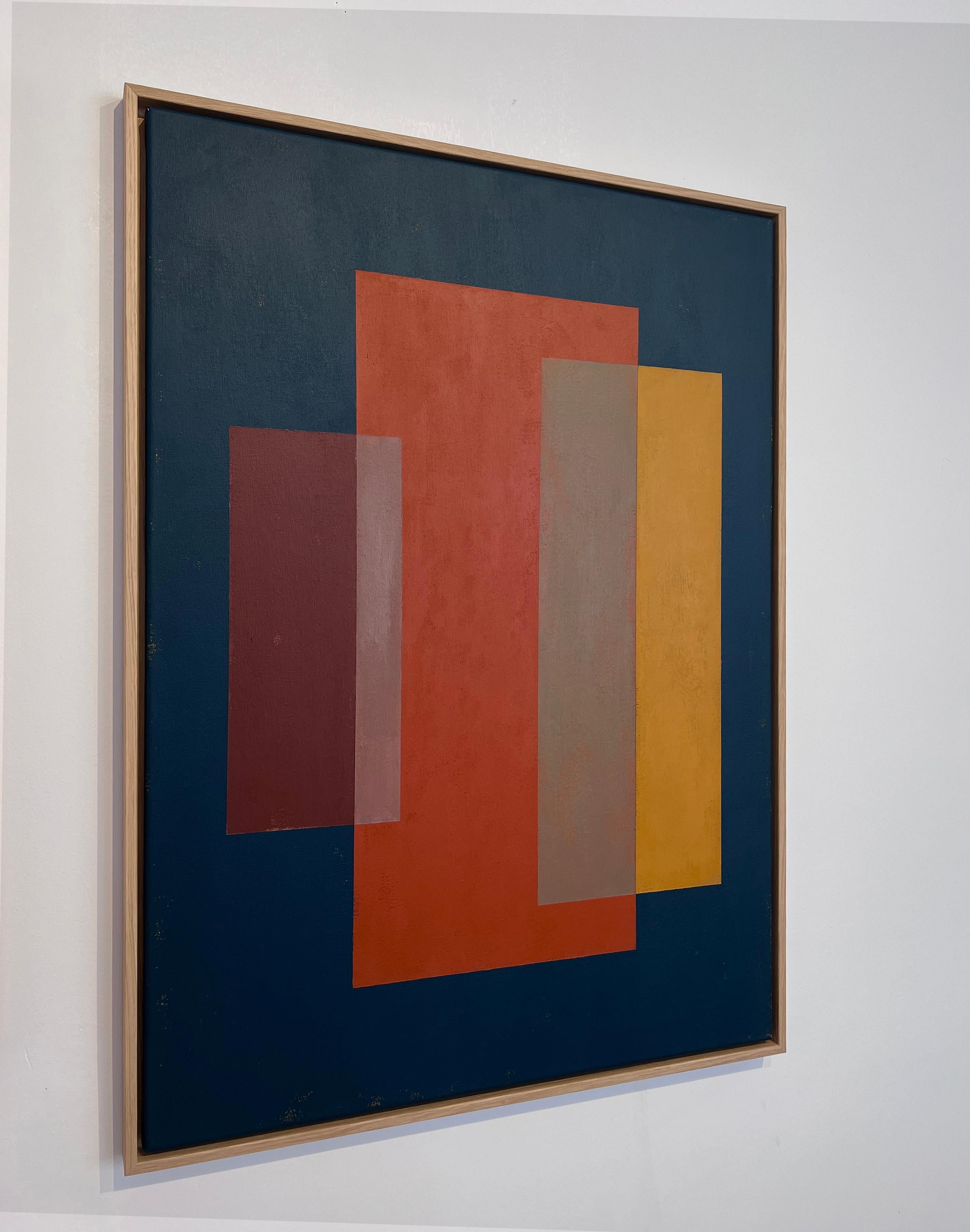Opera d'arte Geometria e colori Piel Terractoa dell'artista spagnola Mariona Espinet 2