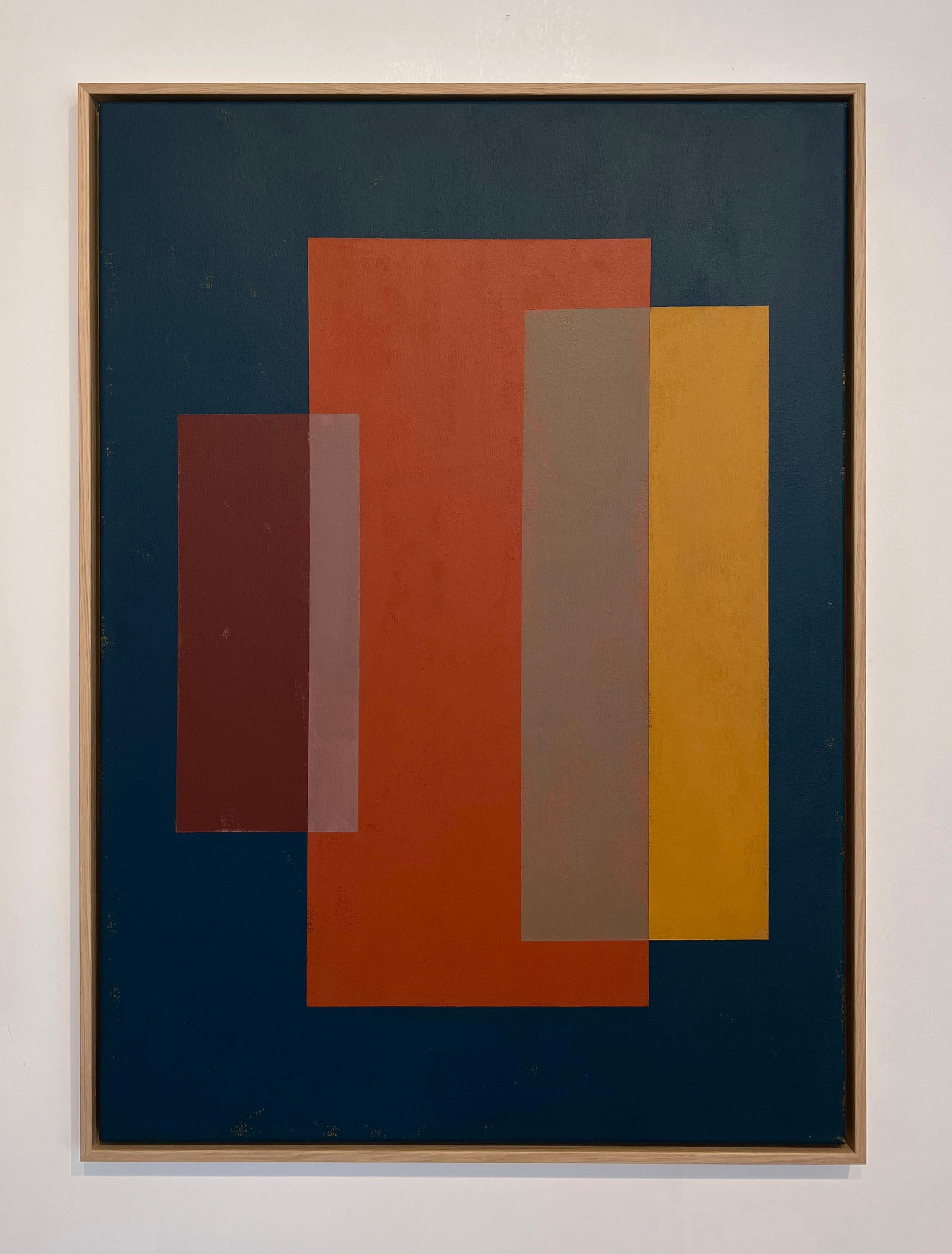 Opera d'arte Geometria e colori Piel Terractoa dell'artista spagnola Mariona Espinet 3