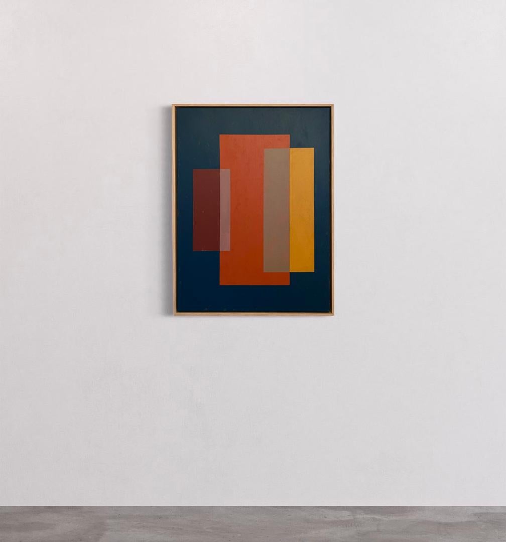 Opera d'arte Geometria e colori Piel Terractoa dell'artista spagnola Mariona Espinet 4