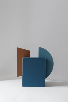 Sculpture Géométrie et couleurs de l'artiste espagnole Mariona Espinet 2023