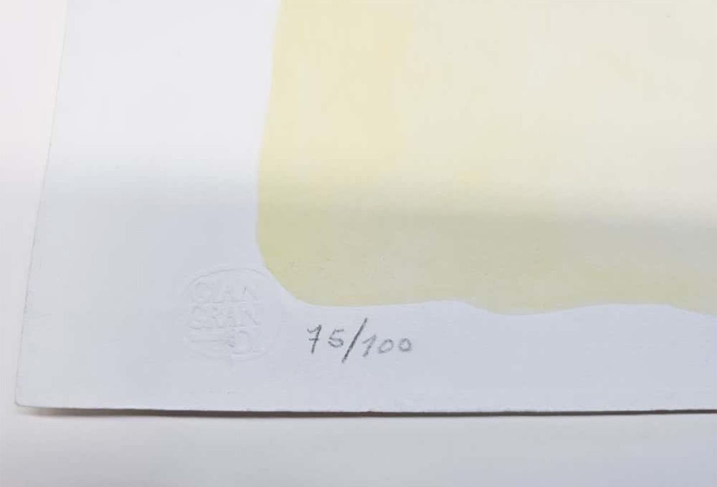 Rumba en Cartagena. Limited edition Serigraphy - Expressionist Art by Maripaz Jaramillo