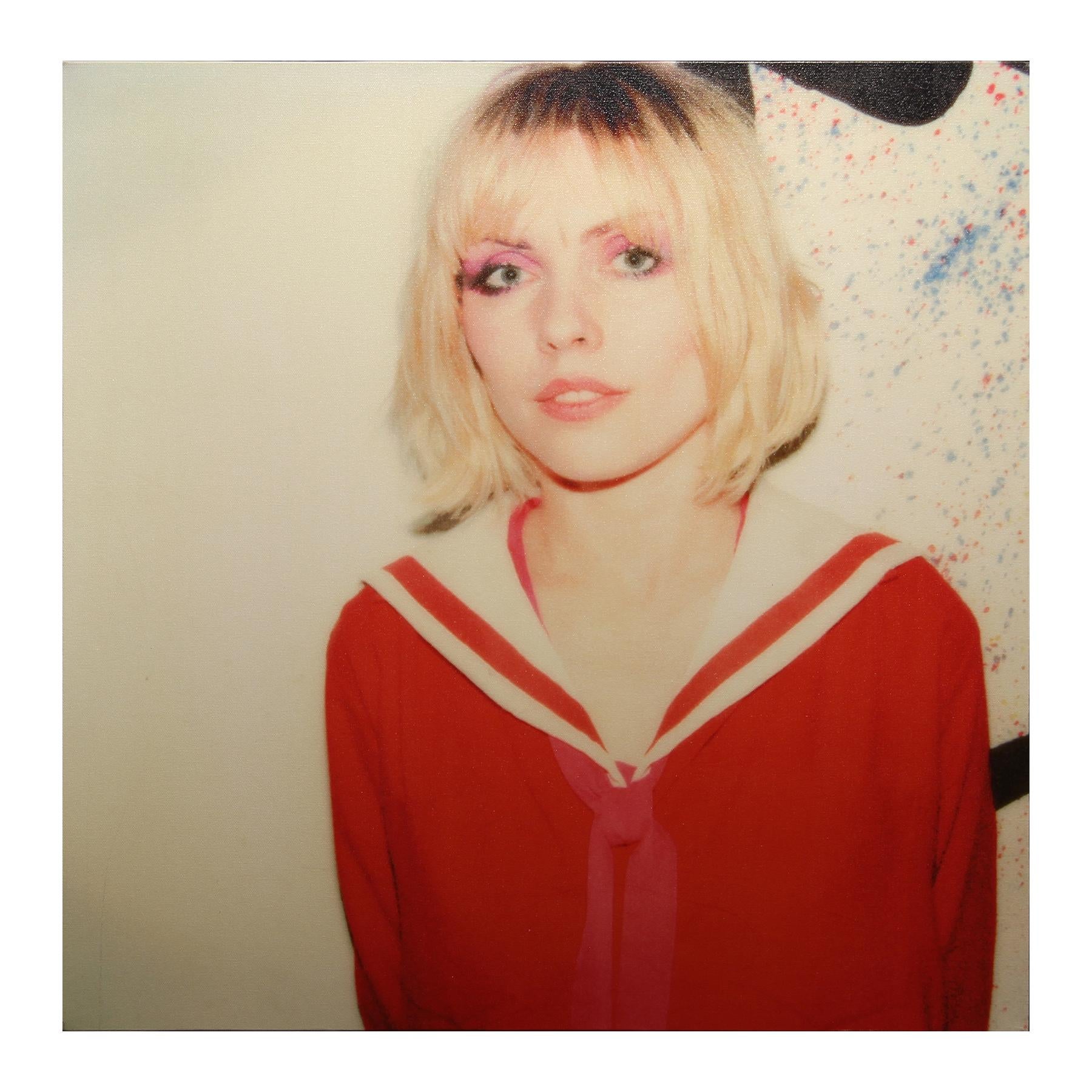 “Debbie Harry” Square Polaroid SX-70 Photograph Portrait Printed on Canvas