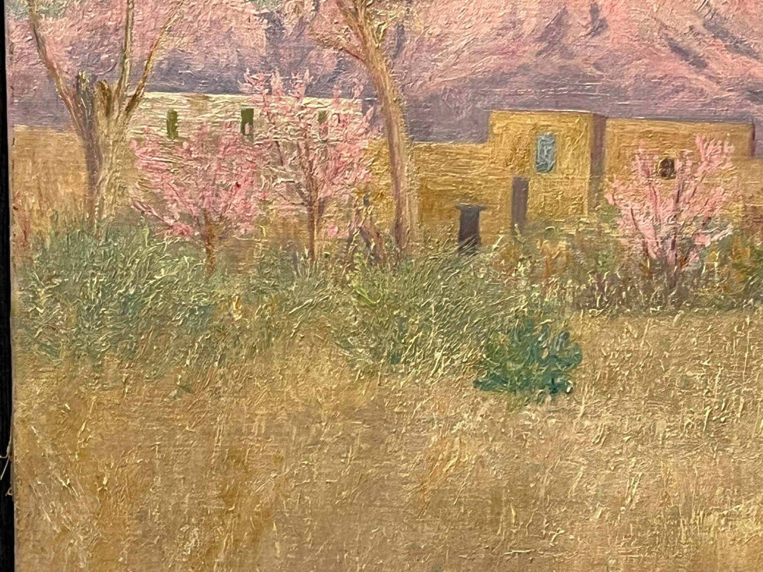 American Mariquita Gill Impressionist South Western Painting “Organ Mountains” C.1900’s   For Sale