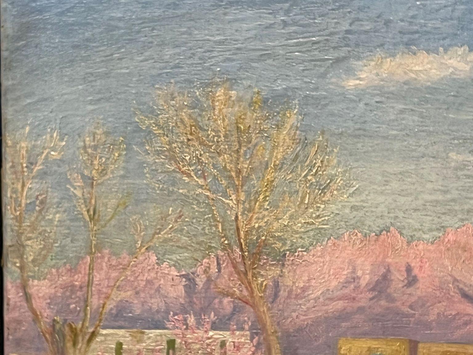 Canvas Mariquita Gill Impressionist South Western Painting “Organ Mountains” C.1900’s   For Sale