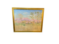 Antique Mariquita Gill Impressionist South Western Painting “Organ Mountains” C.1900’s  