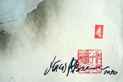 Dream. 2020. Paper, mixed media, 63x94 cm