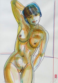 Buongiorno. 2014, carta, acquerello, 60x43 cm