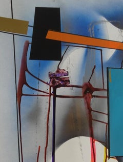 Leiter. 2020. Papier, Mischtechnik, 94x63 cm