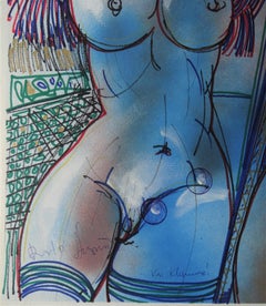 Espejito, espejito en la pared. 2018. Papel, técnica mixta, 38x50 cm