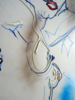 Mood. 2019. Papier, Mischtechnik, 94x62 cm