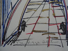 Riga. 2018. Papier, gemischte Medien, 50,5 x 36,5 cm