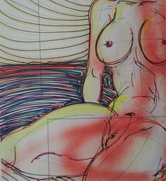 Ensoleillé. 2018. Papier, techniques mixtes, 38x50 cm