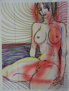 Stencil Nude Paintings