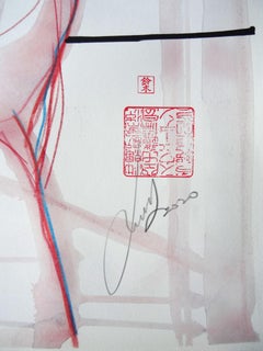 XXX. 2021. Papier, Mischtechnik, 61x43 cm, Papier