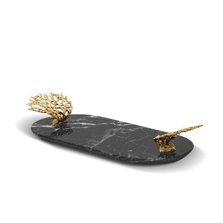 The Maris Tray is a statement of elegance and artistry, designed to blend function with refined aesthetics. Inspired by the organic beauty of sea life, its fluid yet structured form brings a sophisticated touch to any space.

Crafted to elevate