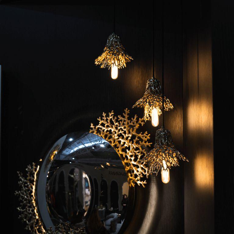 Hand-Crafted Maris Pendant Lighting: Elegant, Versatile Fixture Transforming Any Space with S For Sale