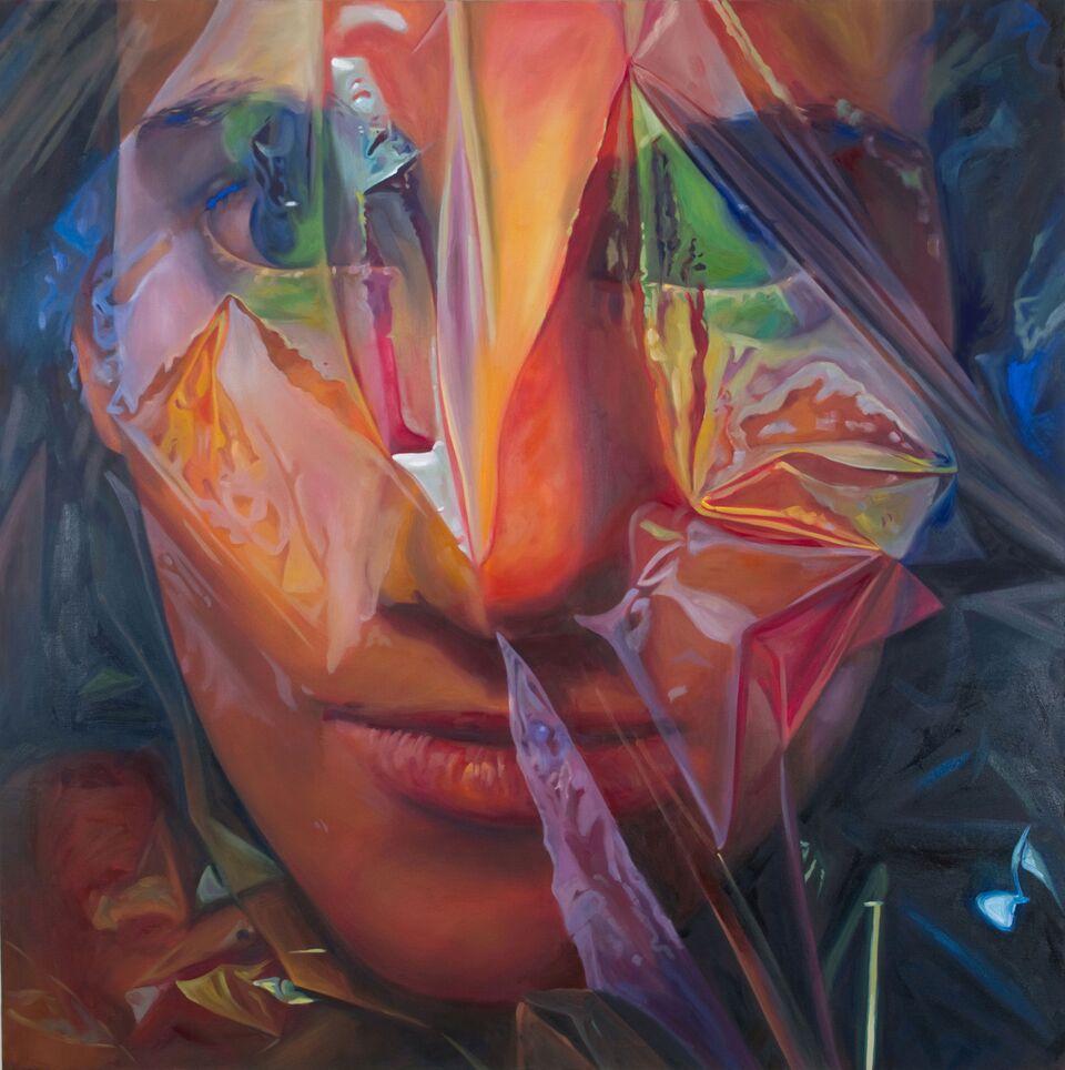 Marisa Adesman Portrait Painting - Veil