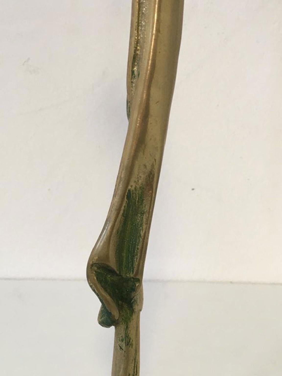 Abstrakte figurative Bronzeskulptur von Marisa Ruberti, Italien, Postmoderne, 1980 im Angebot 10