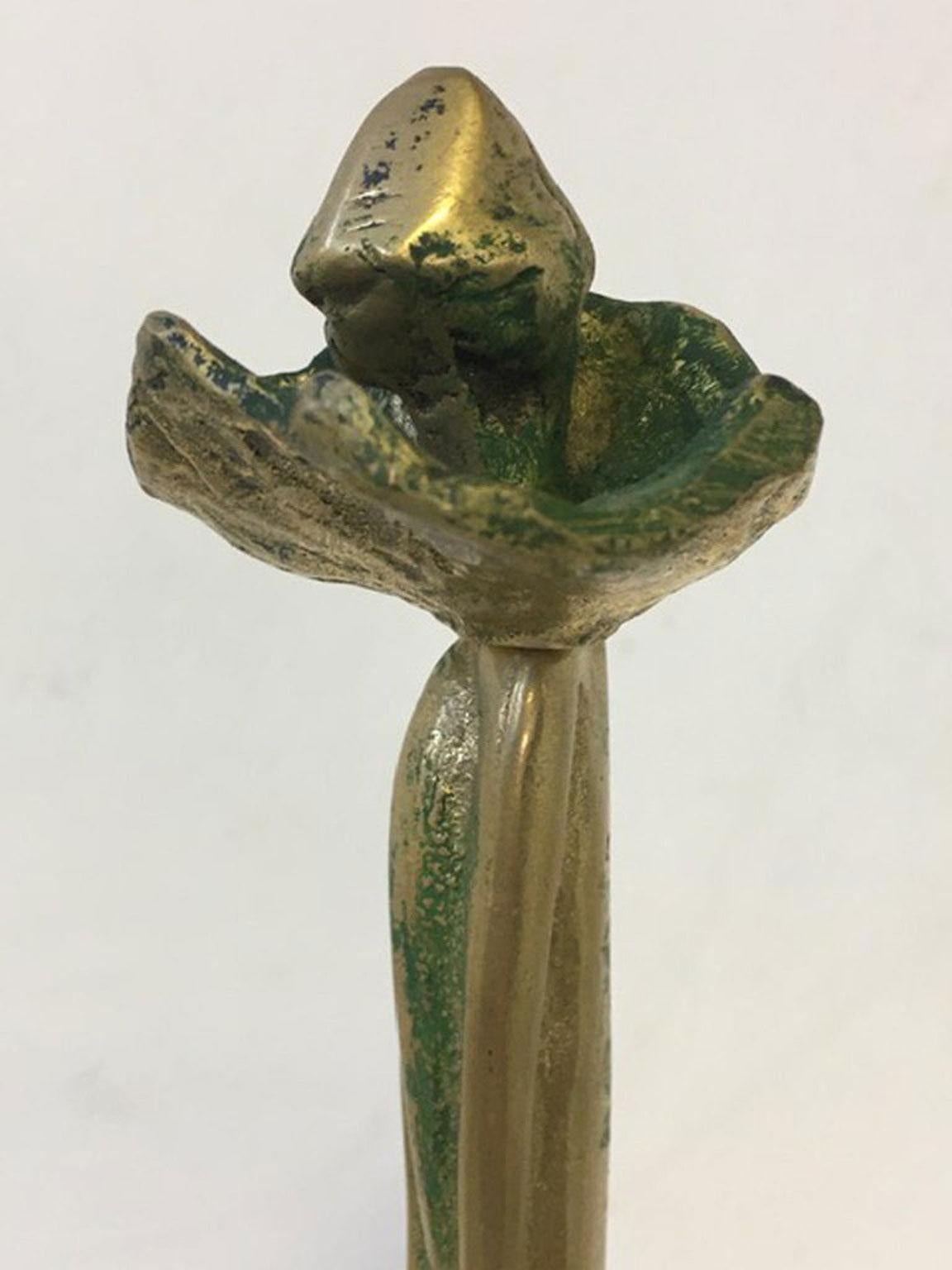 Abstrakte figurative Bronzeskulptur von Marisa Ruberti, Italien, Postmoderne, 1980 im Angebot 12