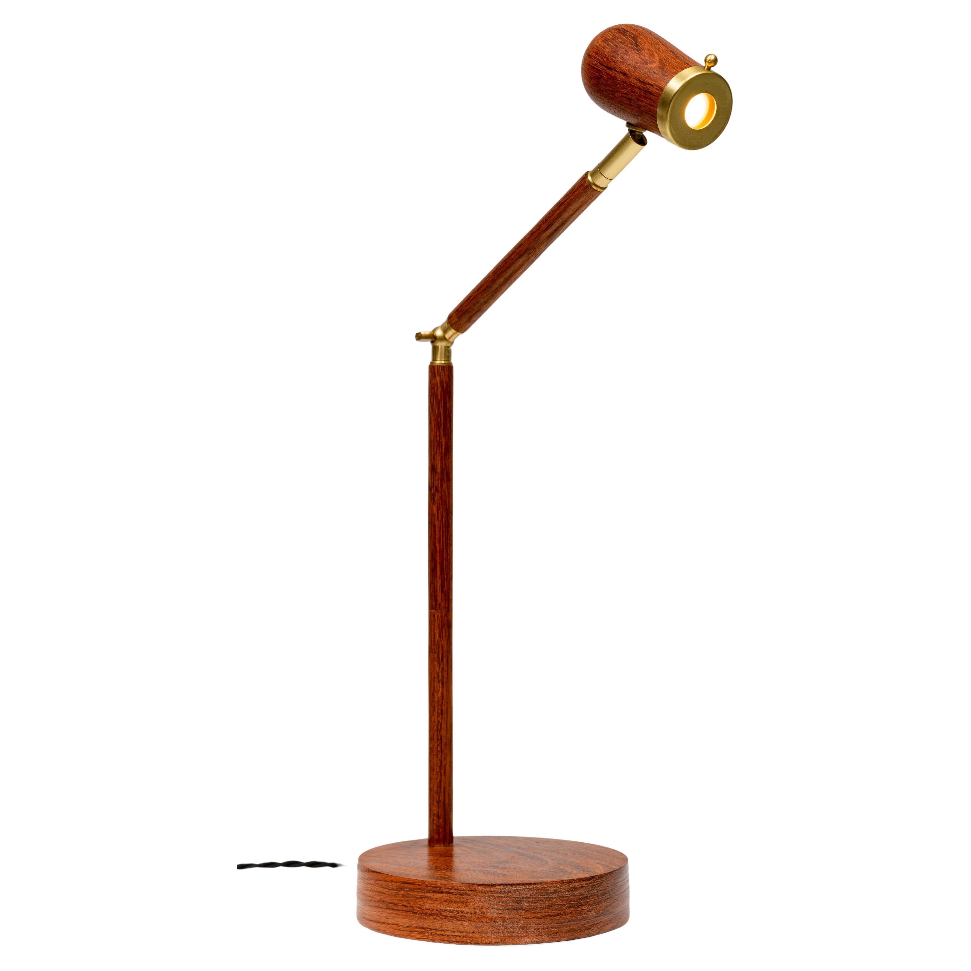 Lampe de table Marisco - Éclairage en bois artisanal