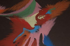 Westways, Psychedelic Abstract Lithograph by Marisol Escobar