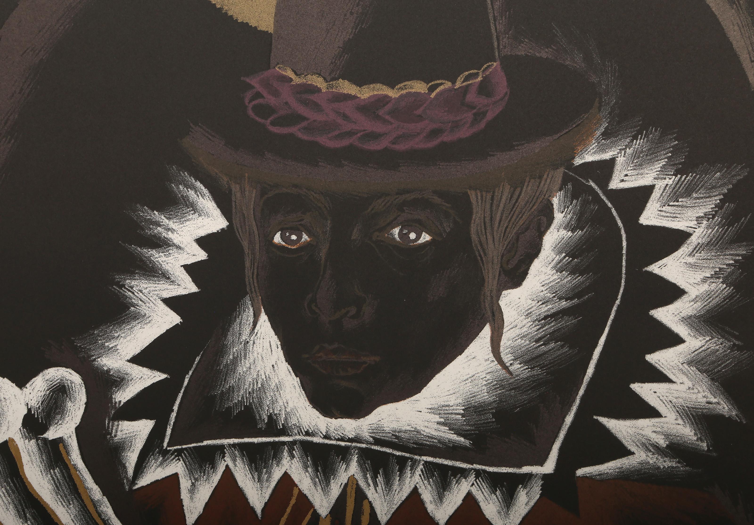 Pocahontas, Surrealist Lithograph by Marisol Escobar For Sale 1