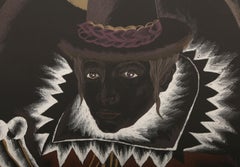 Pocahontas, Surrealist Lithograph by Marisol Escobar