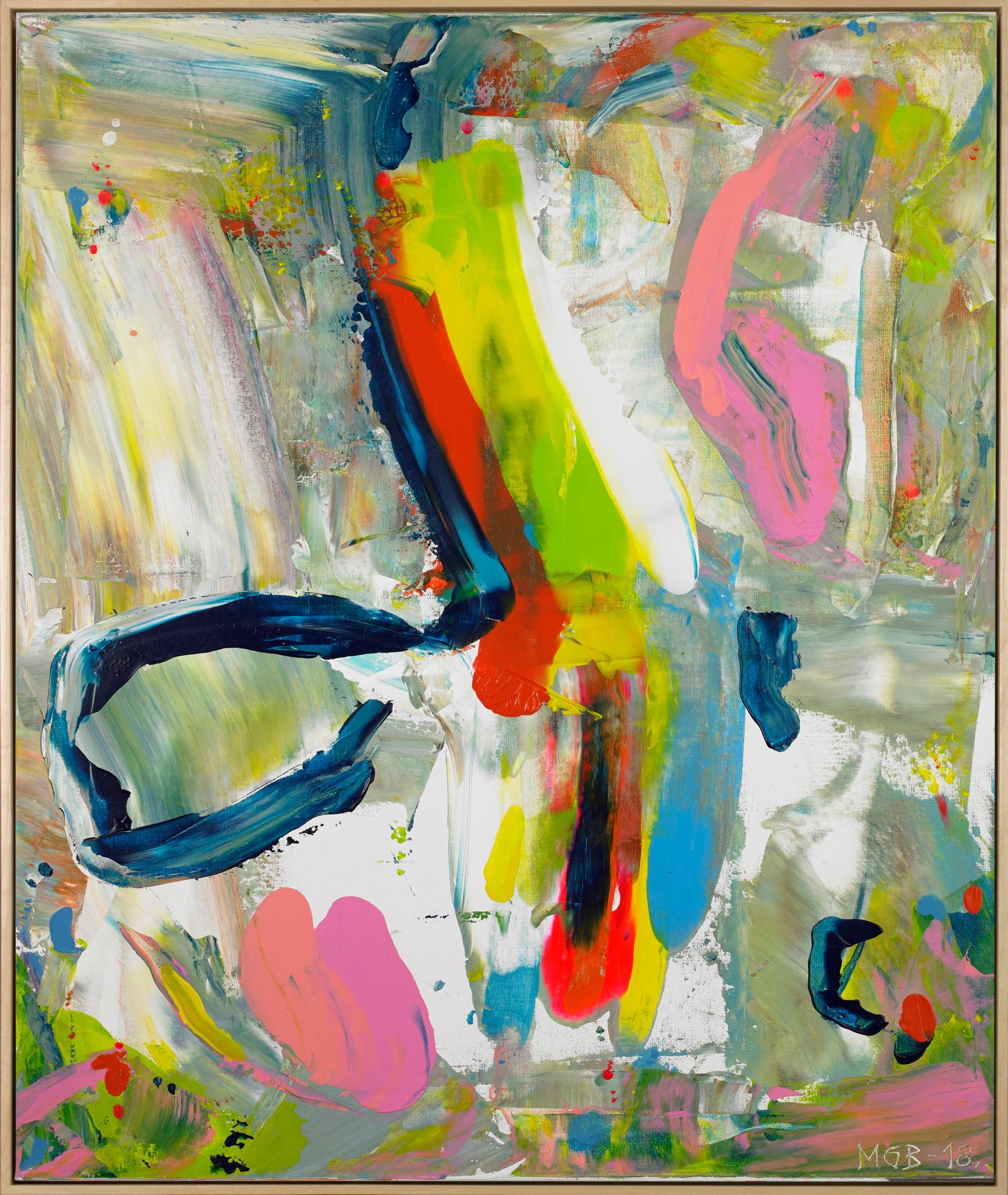 Marit Geraldine Bostad Abstract Painting - Celebration