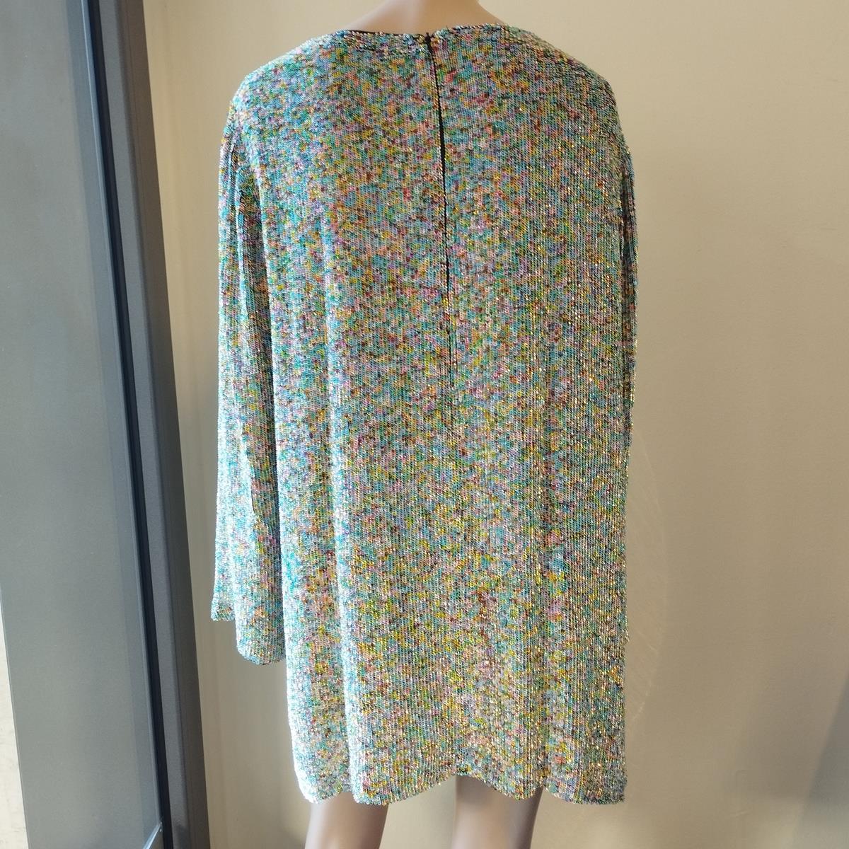 Marit Ilison Robe à sequins multicolore FR 40/IT 44/M en vente 3