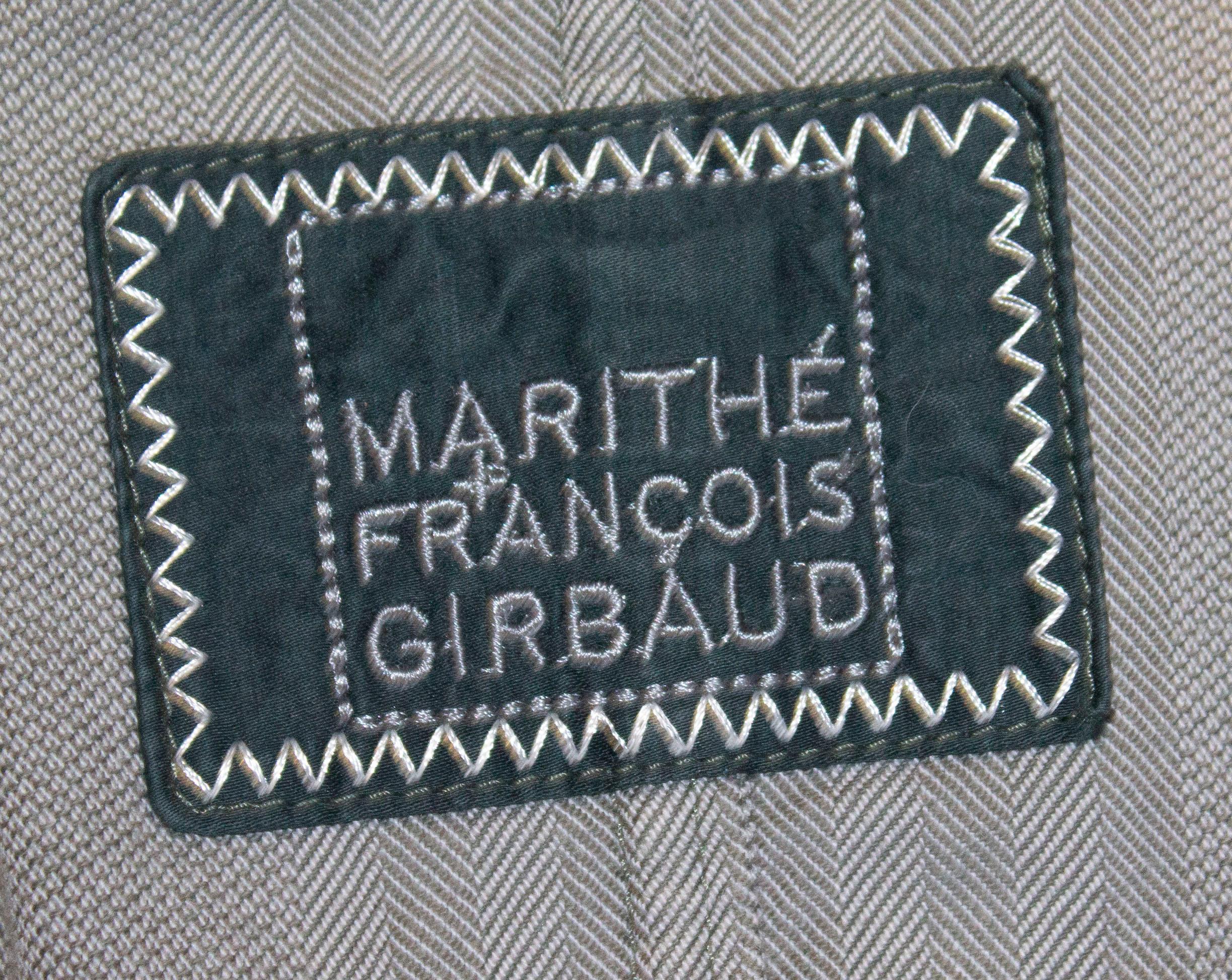 Marithe and Francois Girbaud Mens Jacket For Sale 1
