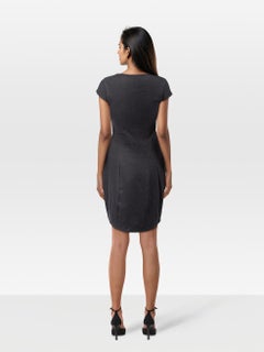 Marithé + François Girbaud Vestito Bodycon Grigio Taglia S