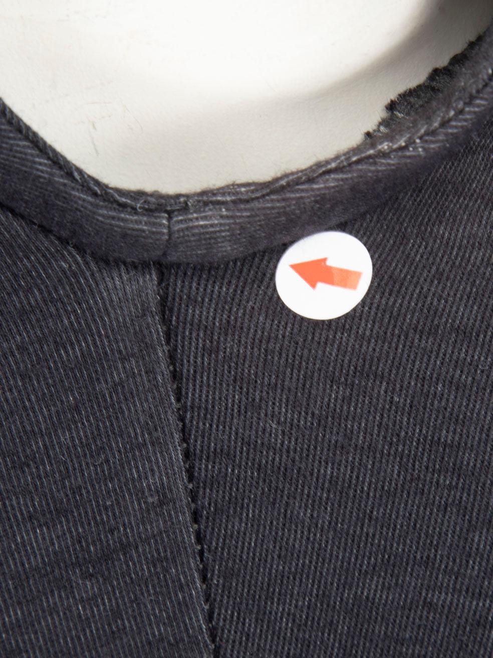 Marithé + François Girbaud Graues Bodycon-Kleid Größe S im Zustand „Gut“ im Angebot in London, GB
