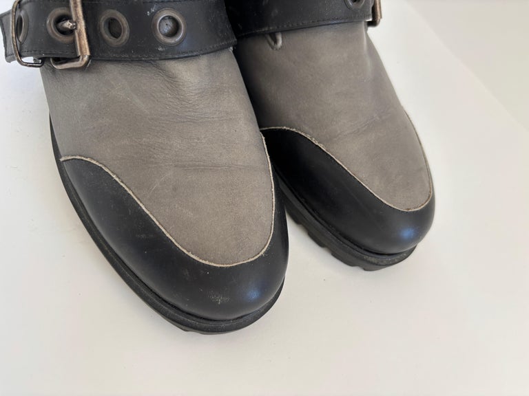 MARITHÉ and FRANÇOIS GIRBAUD KELIAN Leather Boots EU 42 For Sale