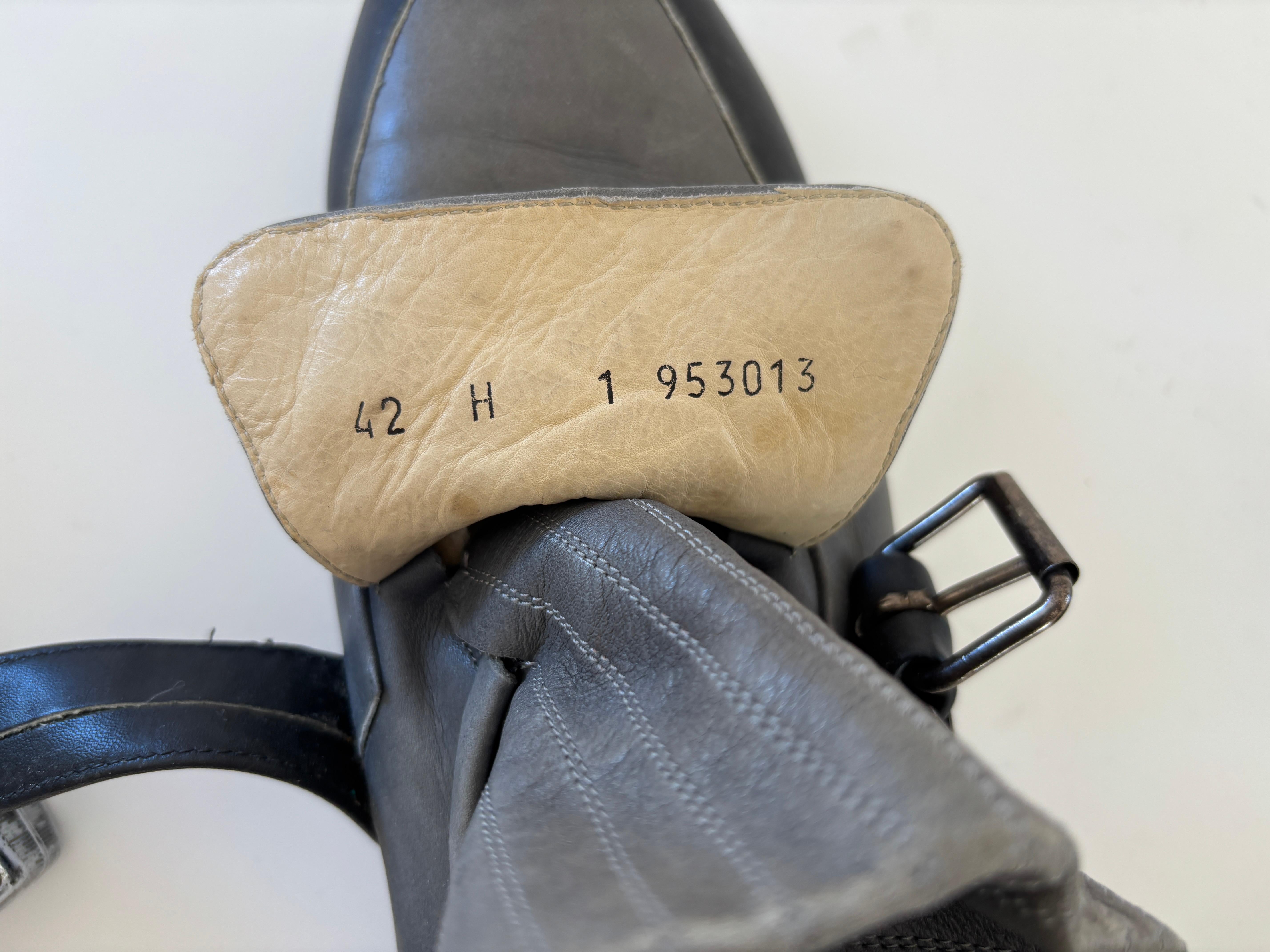 MARITHÉ & FRANÇOIS GIRBAUD KELIAN Bottes en cuir EU 42 en vente 2