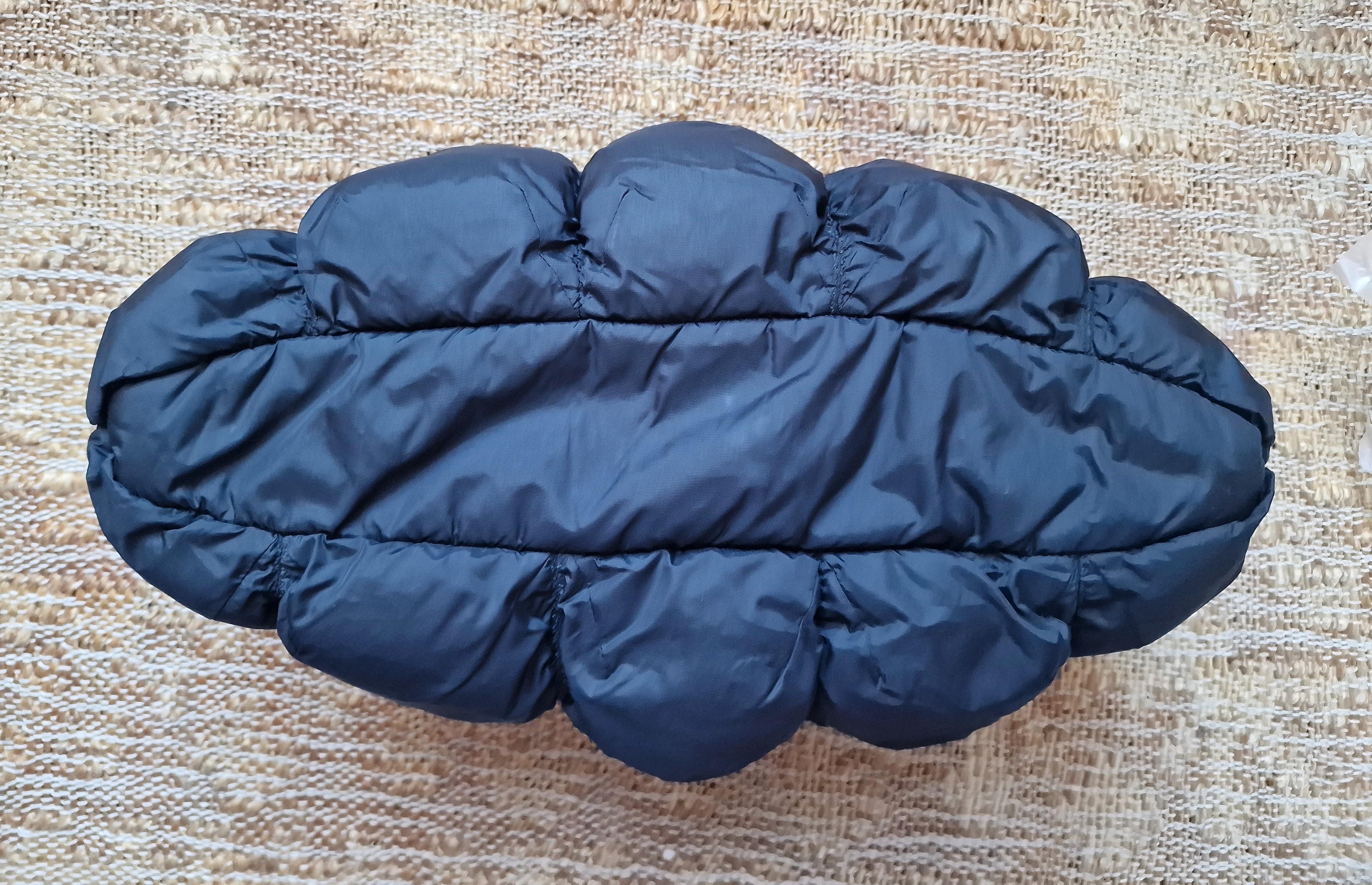 Marithé François Girbaud Pokachu MFG Black Padded Puffer Cargo Shoulder Bag For Sale 11