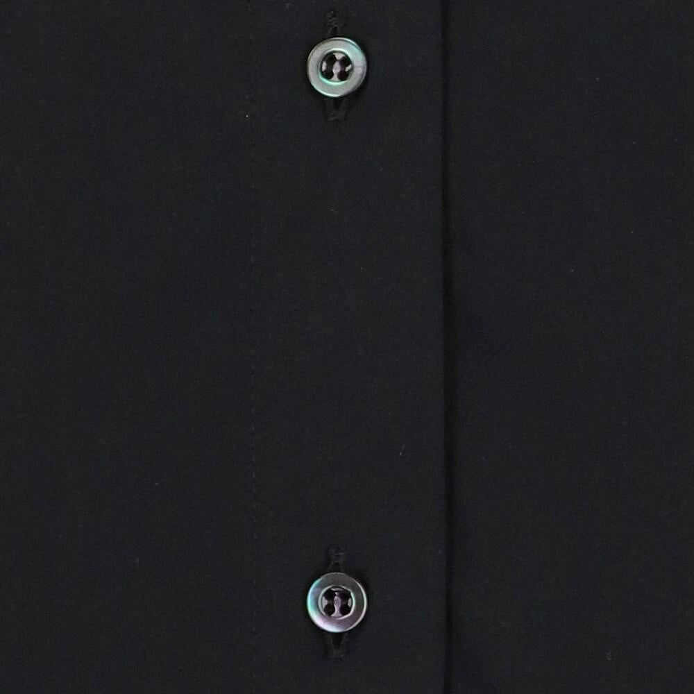 Marithé + François Girbaud Vintage black cotton 2000s blouse 1