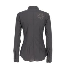 Marithé + François Girbaud Vintage charcoal grey 2000s slim fit shirt