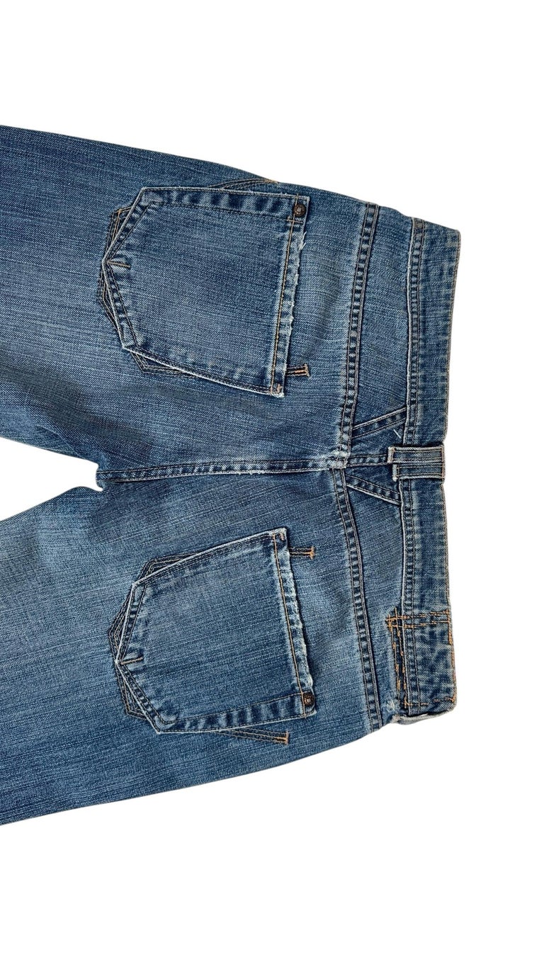 Marithé + François Girbaud Vintage Distressed Skinny Jeans