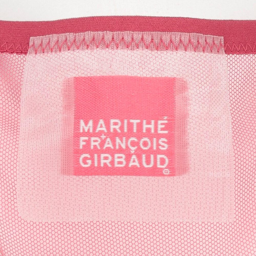 Marithé + François Girbaud Vintage strawberry 2000s elasticated mesh top For Sale 4