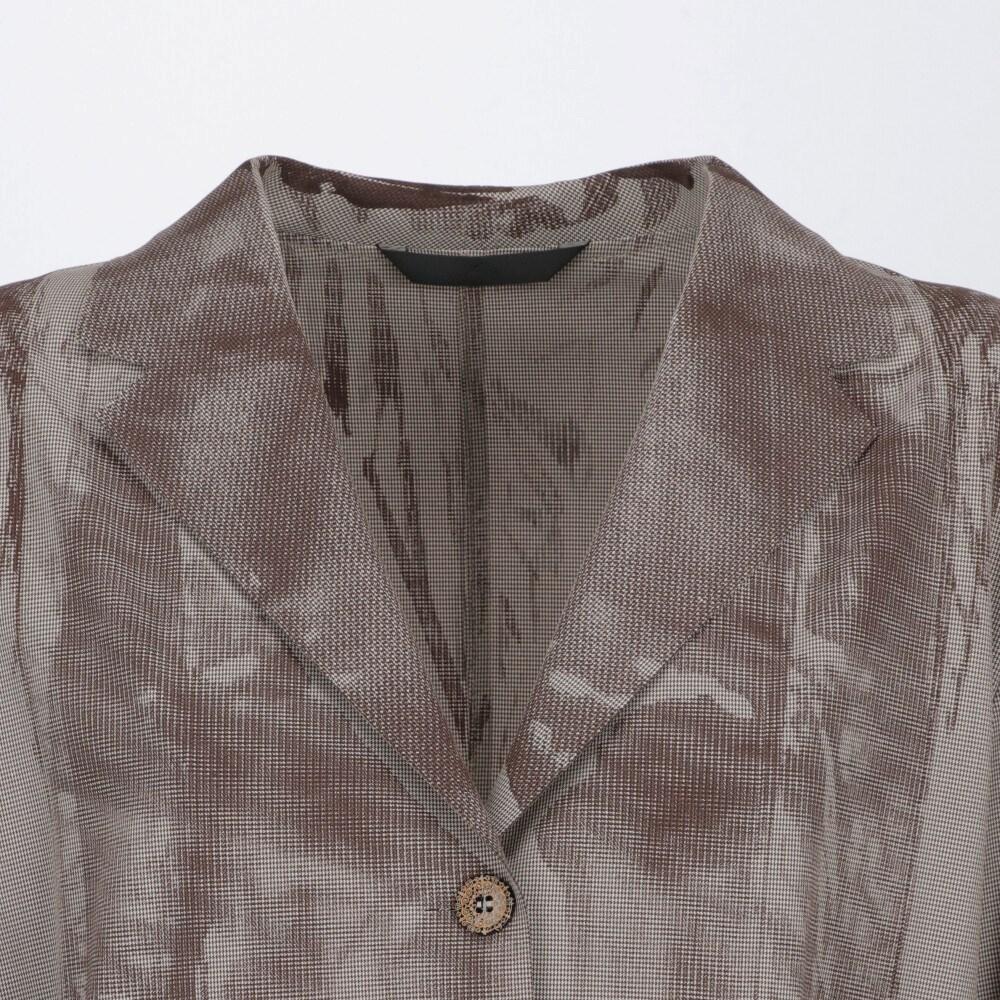 Women's Marithé + François Girbaud Vintage turtle dove 2000s printed overcoat For Sale