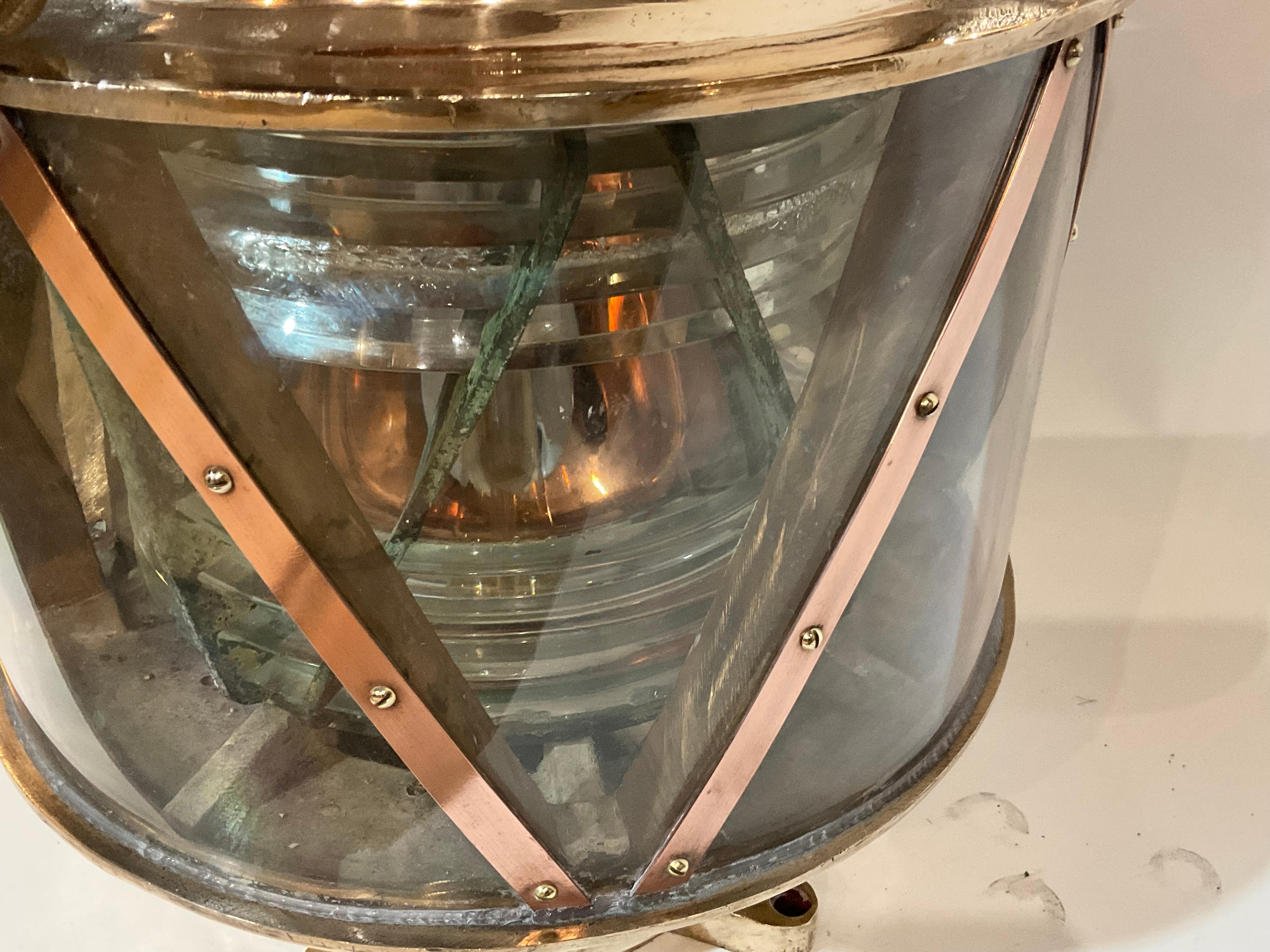 Maritime Beacon With Fresnel Lens For Sale 4