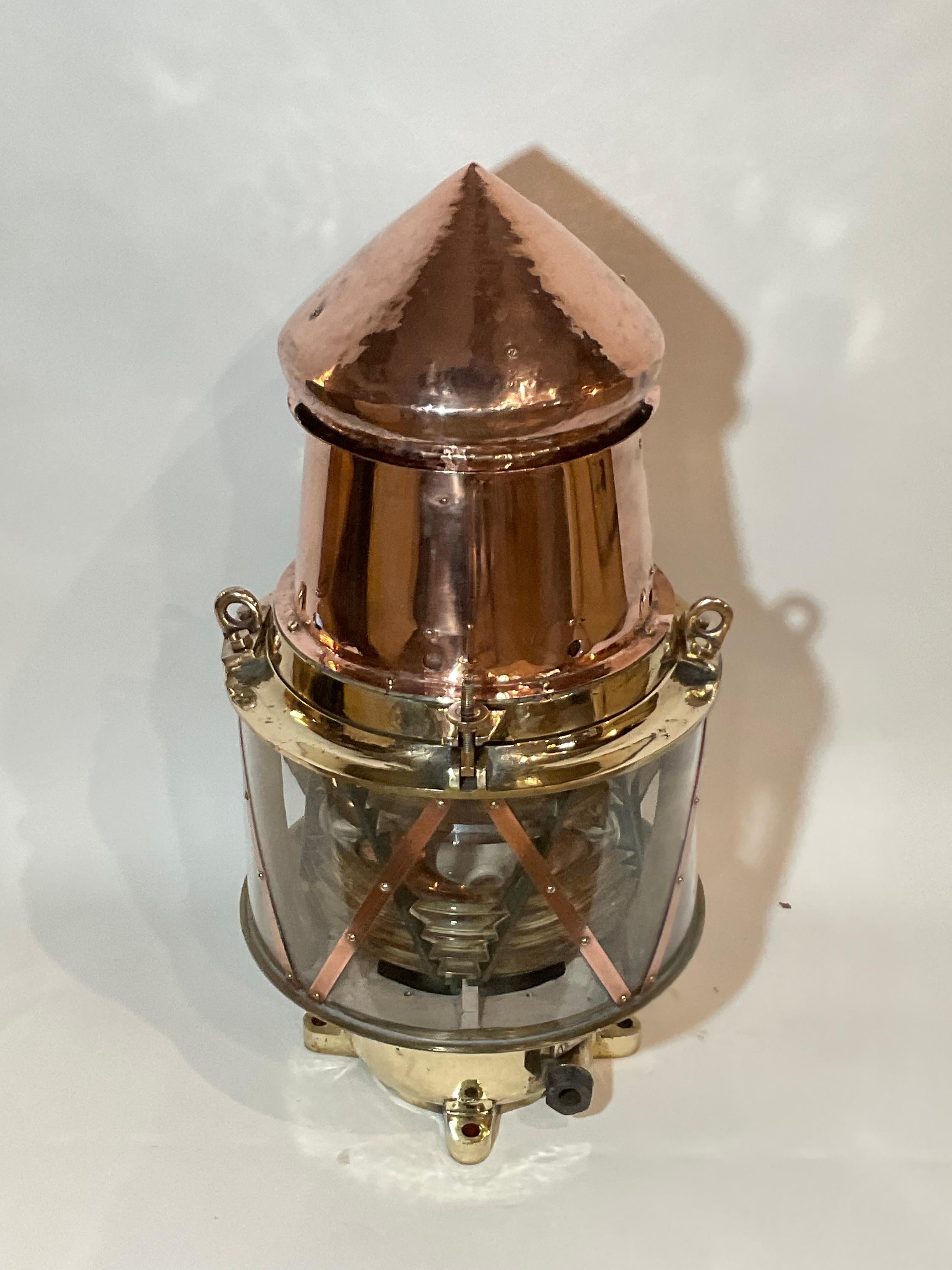 Maritime Beacon With Fresnel Lens For Sale 5