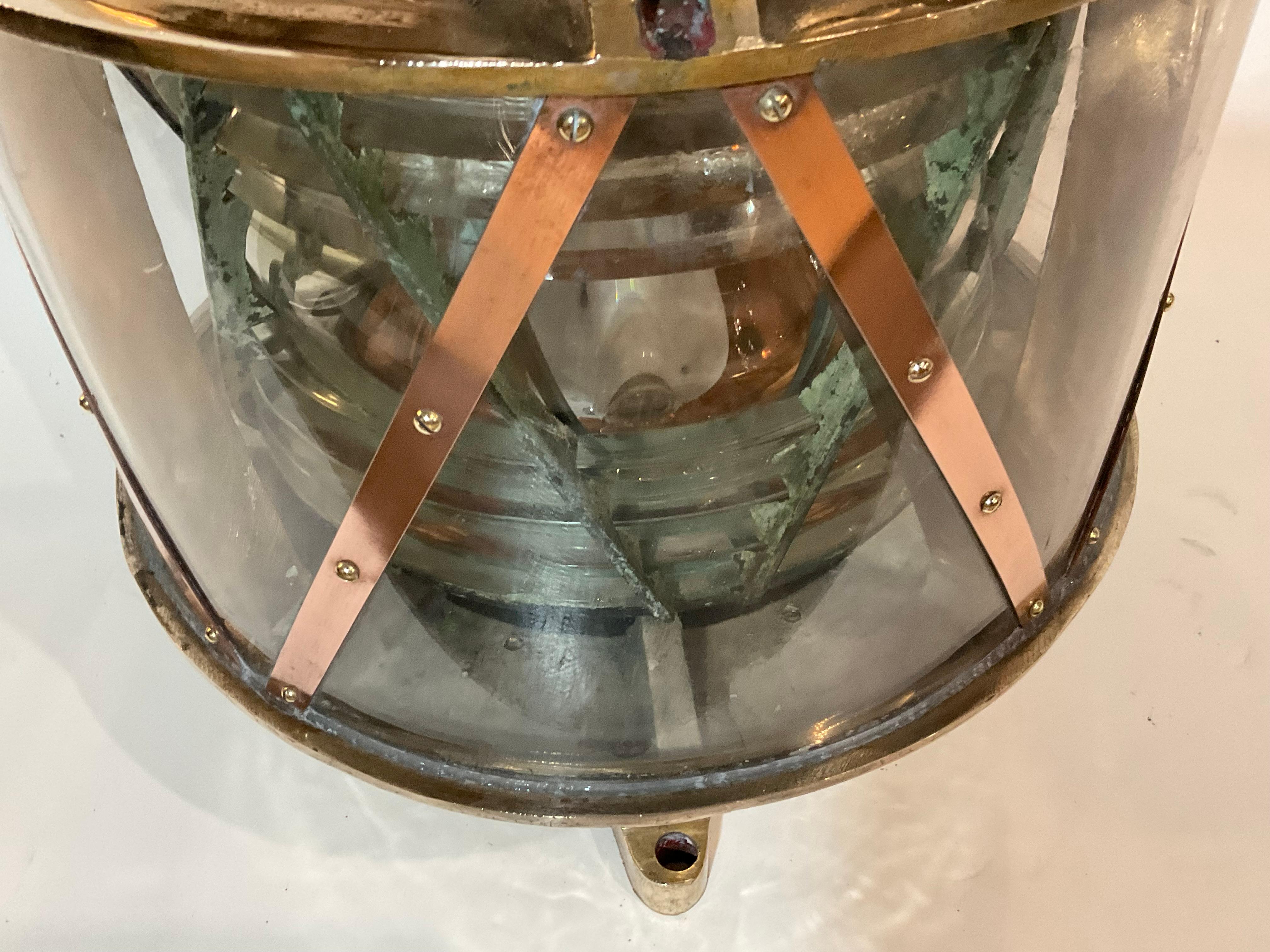Maritime Beacon With Fresnel Lens For Sale 5