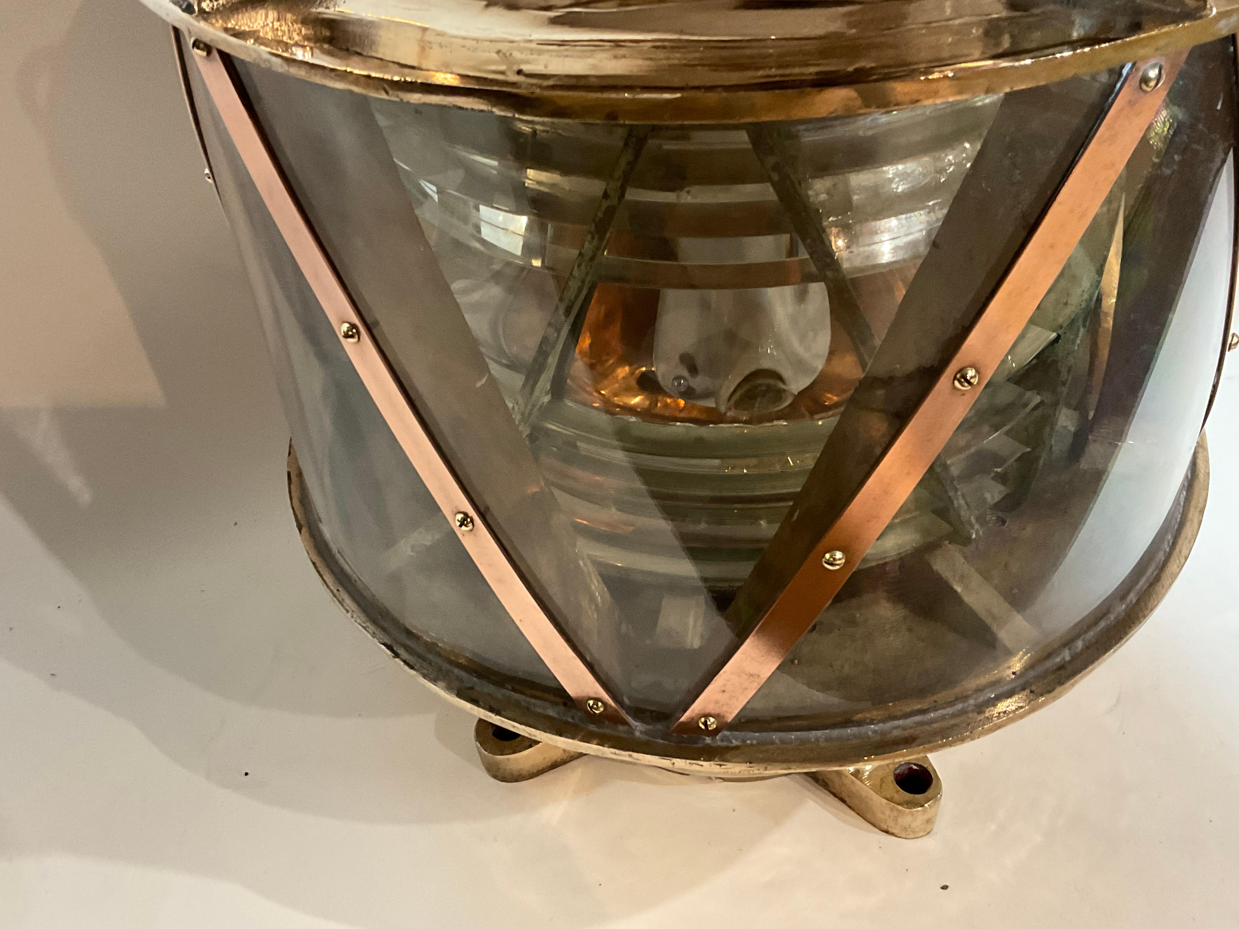 Maritime Beacon With Fresnel Lens For Sale 6