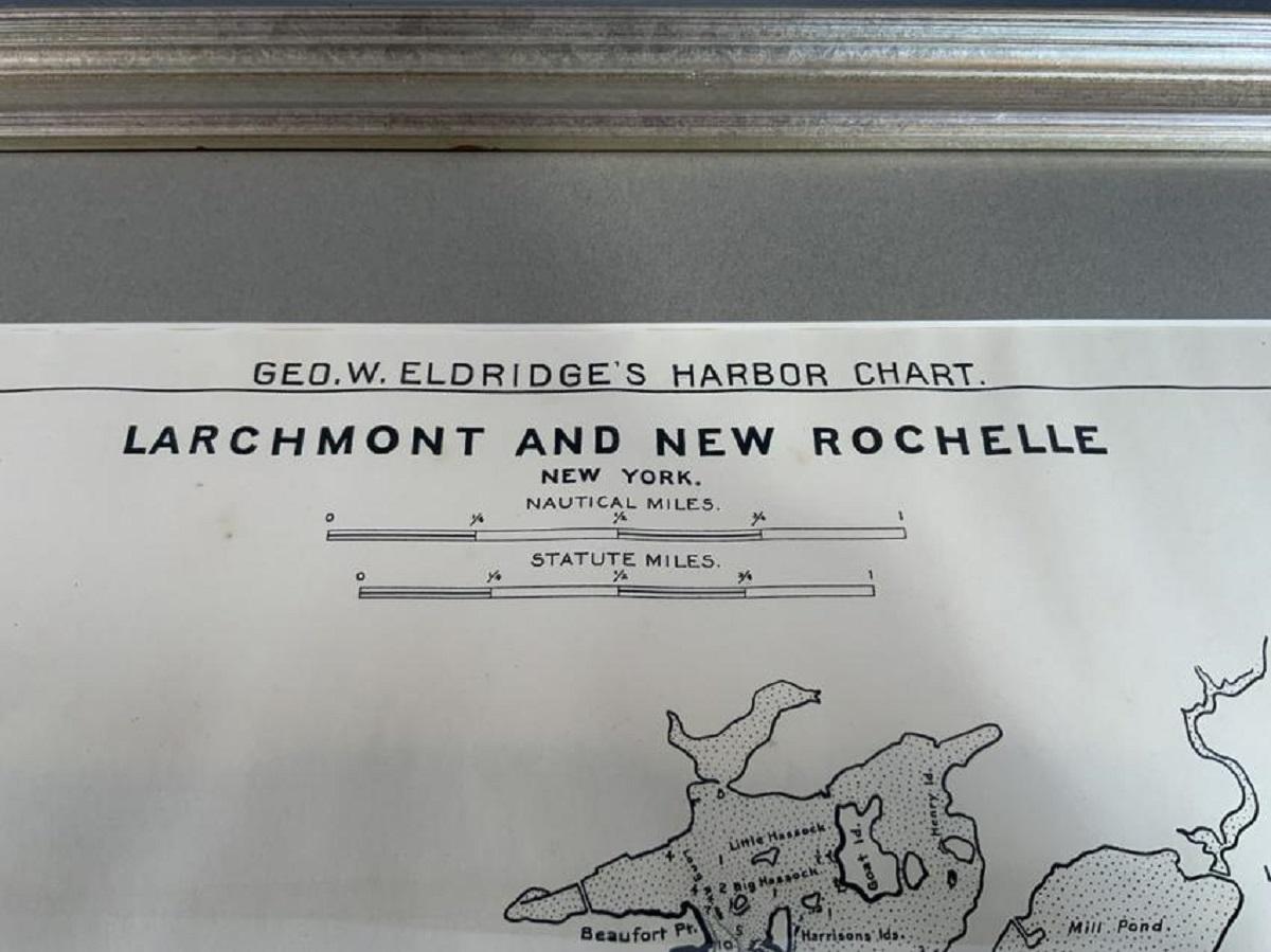 Maritime Chart of Larchmont New York 1