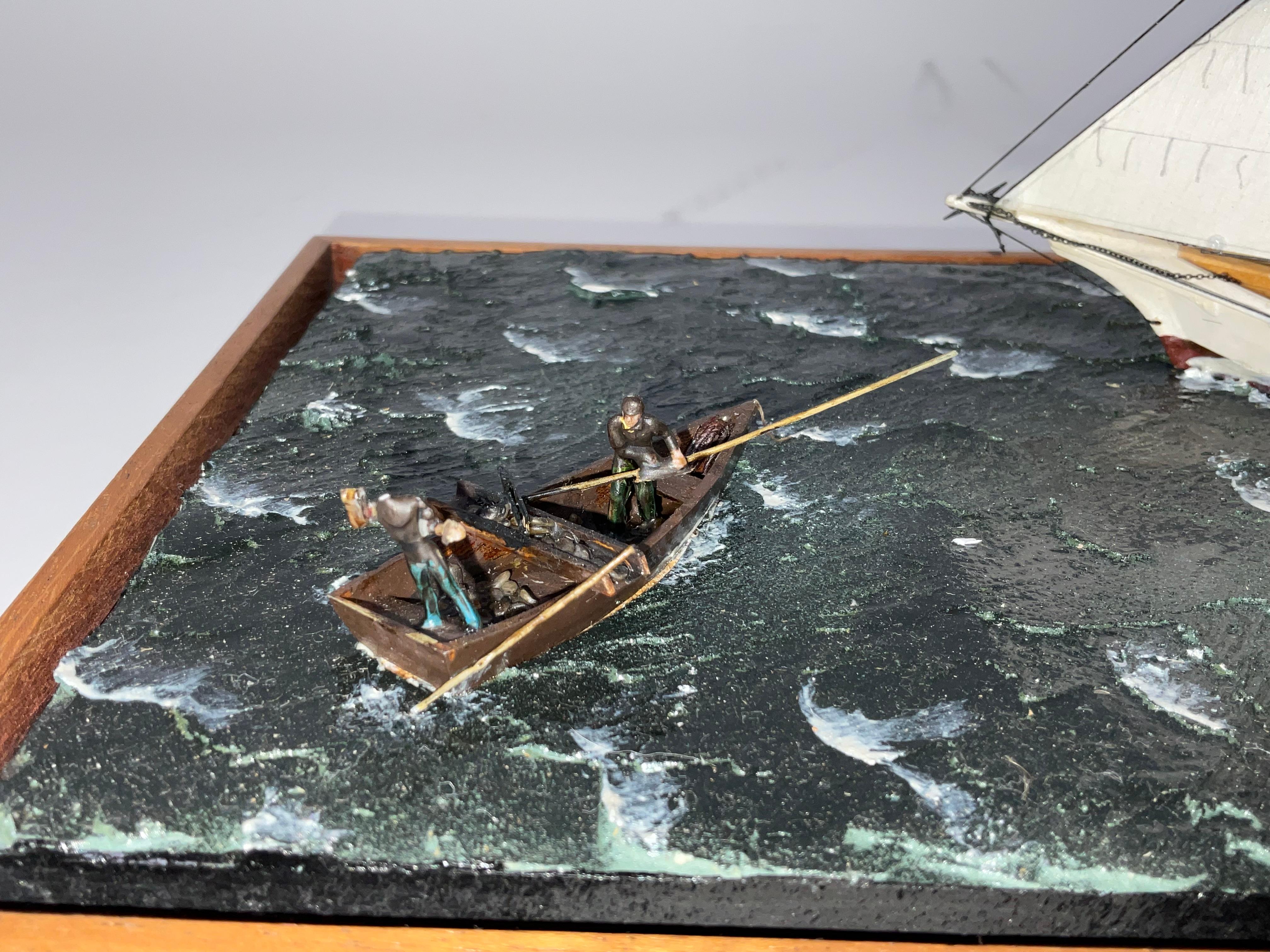 Diorama maritime 