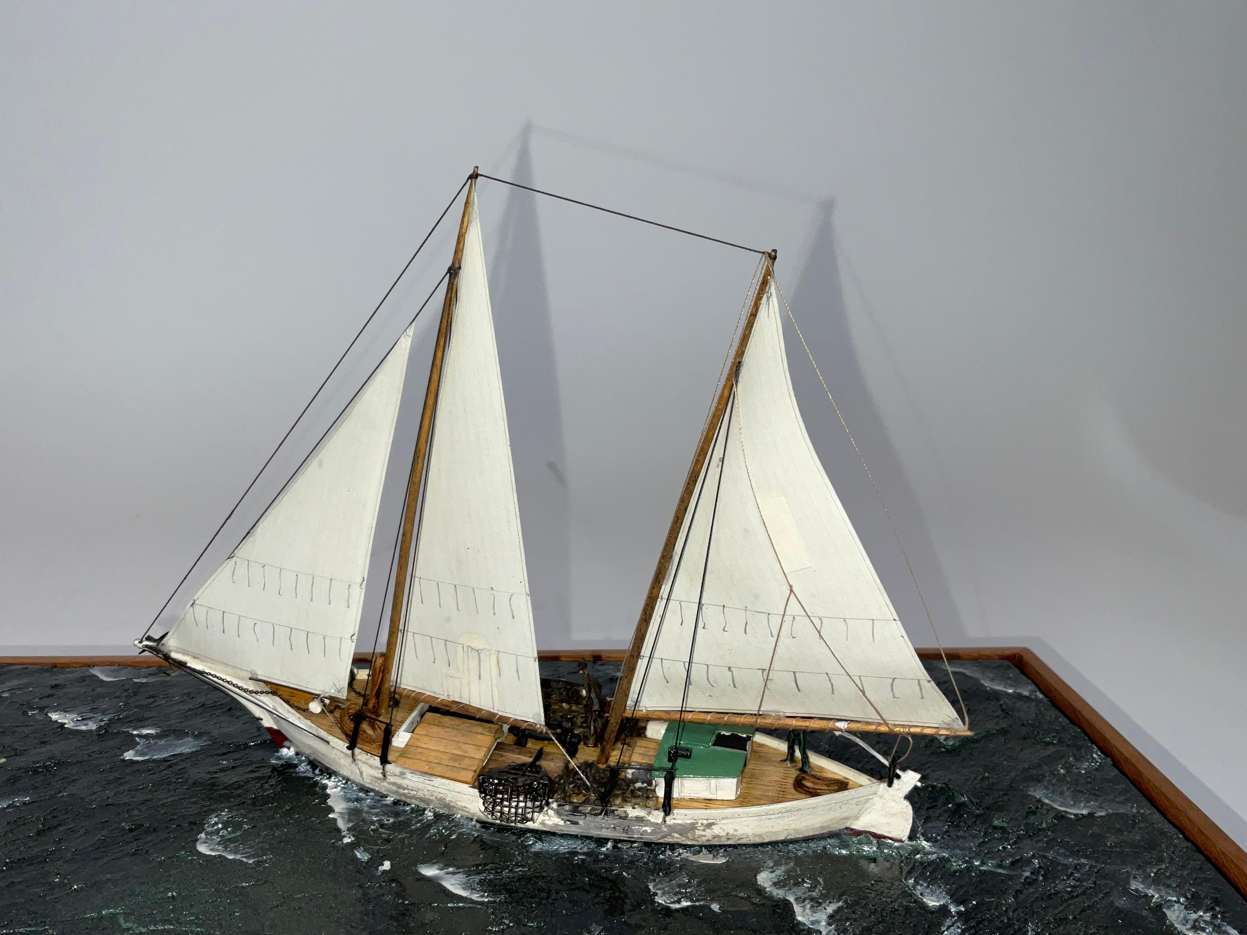 Diorama maritime 